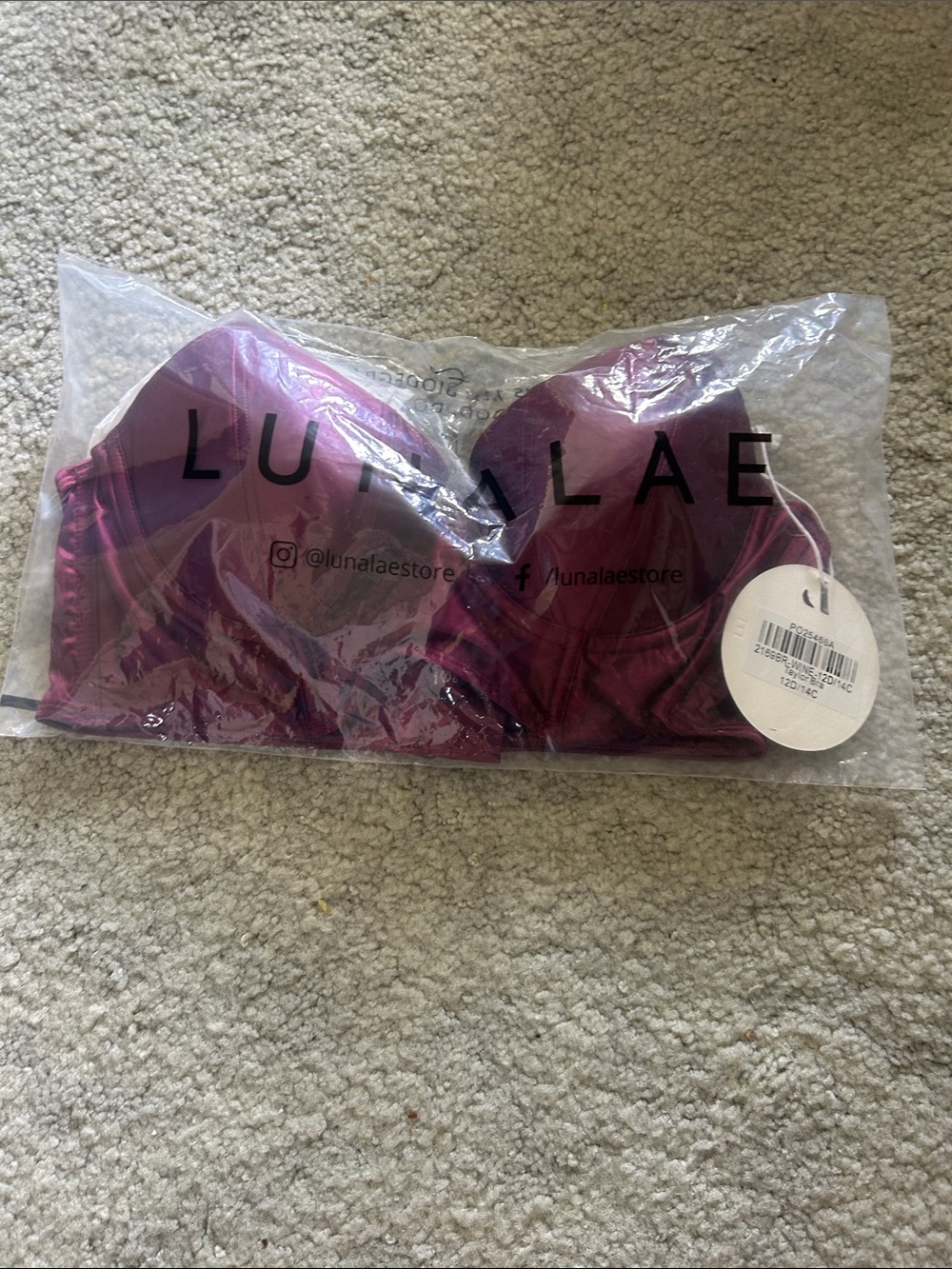 Lunalae Bra Top - Picture 2 of 3